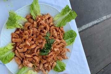 Animado concurso de repostería en el Caserío de Gando (Foto TA)